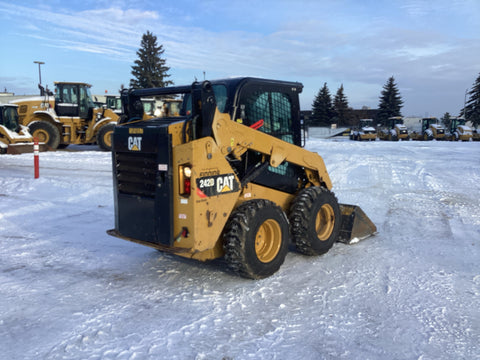 2017 Caterpillar 242D Skid Steer Loader