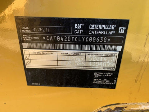 2018 Caterpillar 420F2 Backhoe Loader