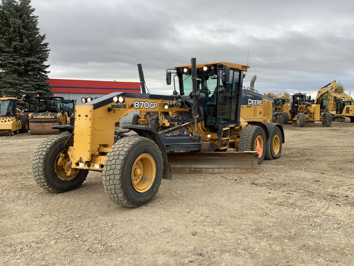 2018 John Deere 870G Motor Grader.