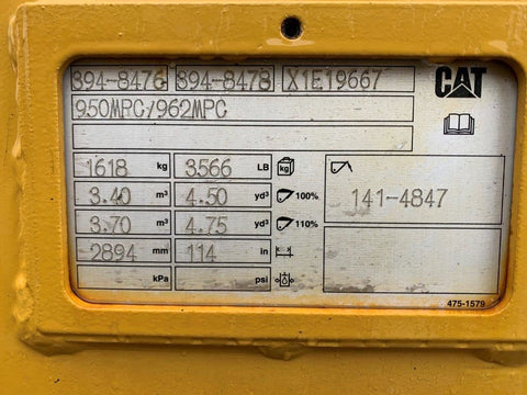 2023 Caterpillar 950 Wheel Loader