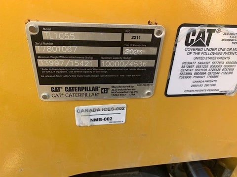 2023 Caterpillar TL1055-5 Telehandler